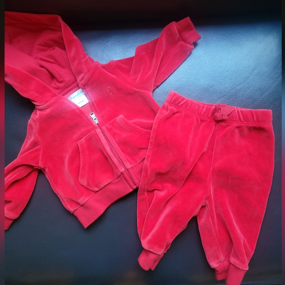 Ralph Lauren Velour Suit
